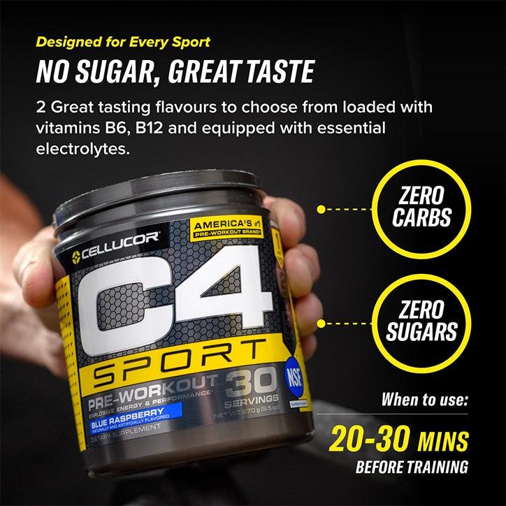 C4 Sport Pre-Workout Fruit Punch 270g