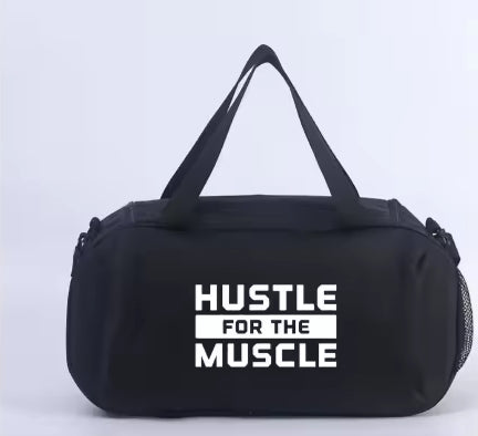 Muscle Hustlerz™ Elite Duffle — "Hustle For The Muscle" Edition