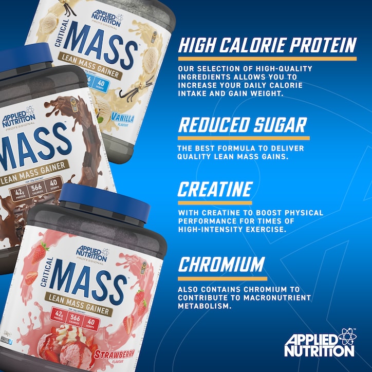 Applied Nutrition - Critical Lean Mass Gainer - 2.4kg - 6kg