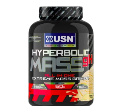 USN - Hyperbolic Mass - 2kg - 6kg All-In-One Weight Gainer