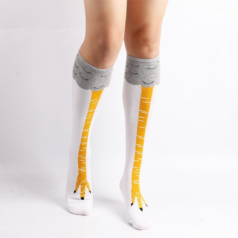 Chicken Leg Socks: "Spice Up Your Workout"