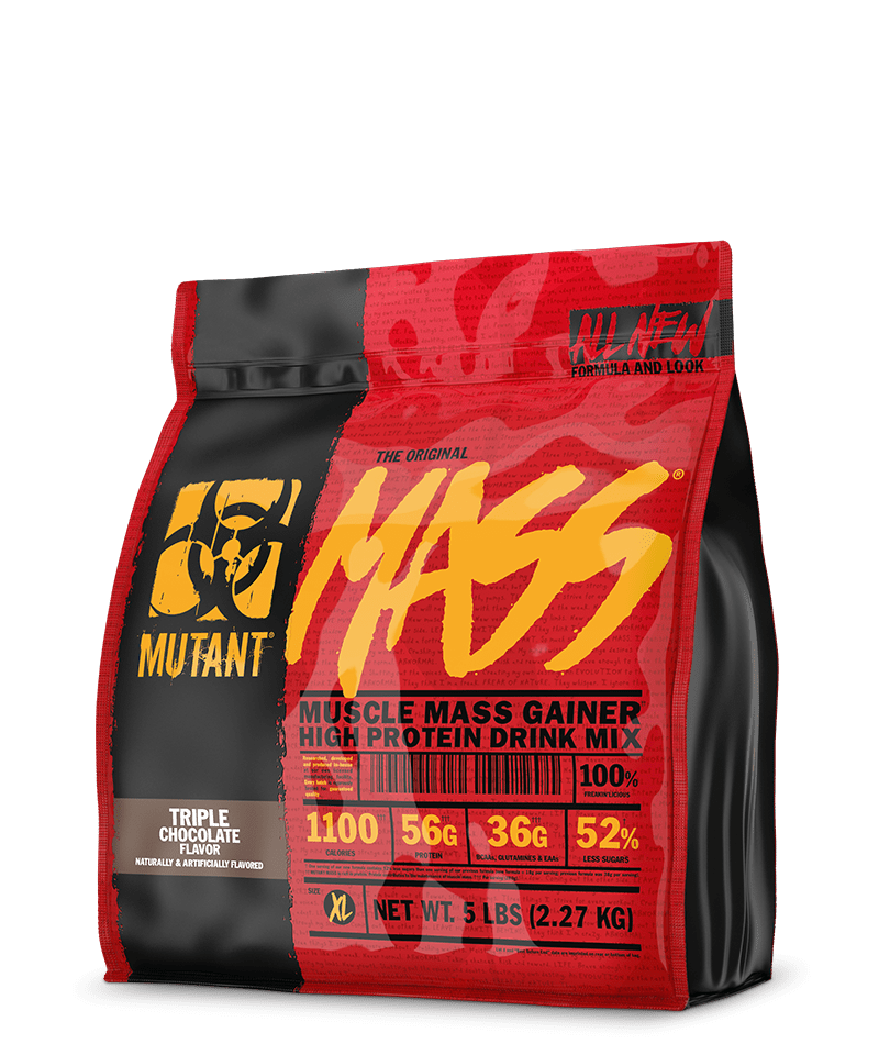 Mutant Mass, Muscle Mass Gainer High Protein Drink Mix