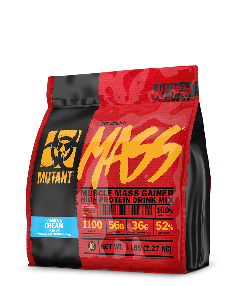 Mutant Mass, Muscle Mass Gainer High Protein Drink Mix