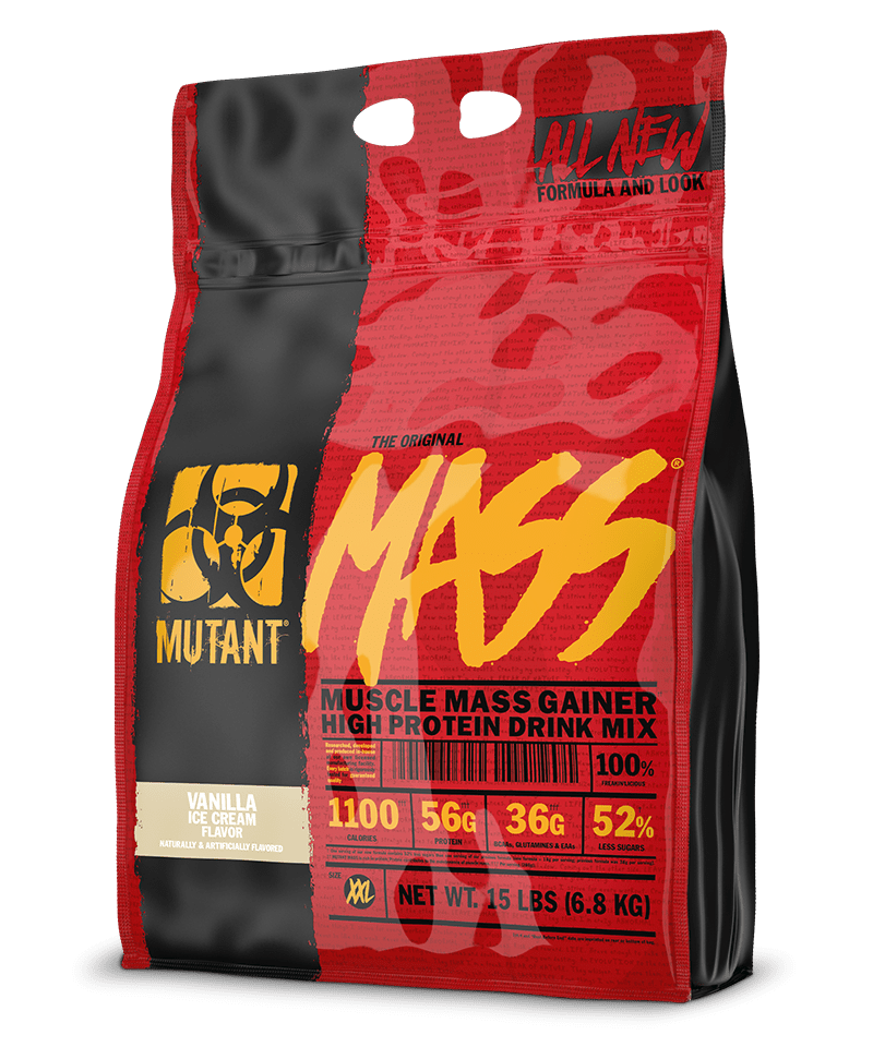 Mutant Mass, Muscle Mass Gainer High Protein Drink Mix