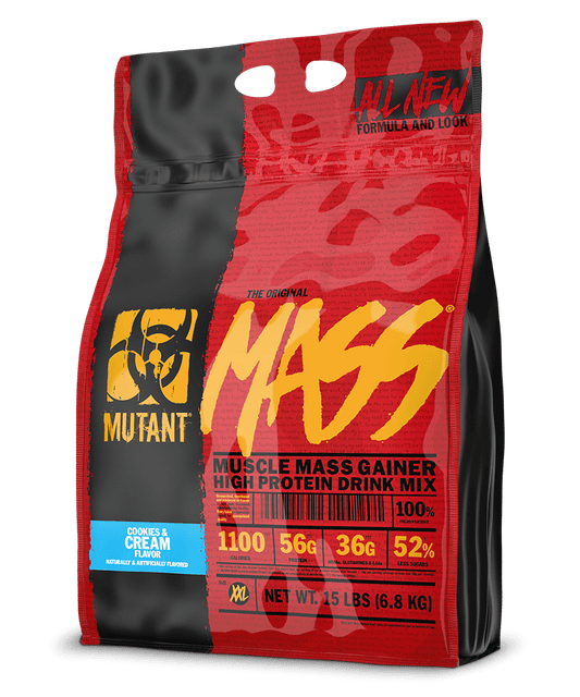 Mutant Mass, Muscle Mass Gainer High Protein Drink Mix