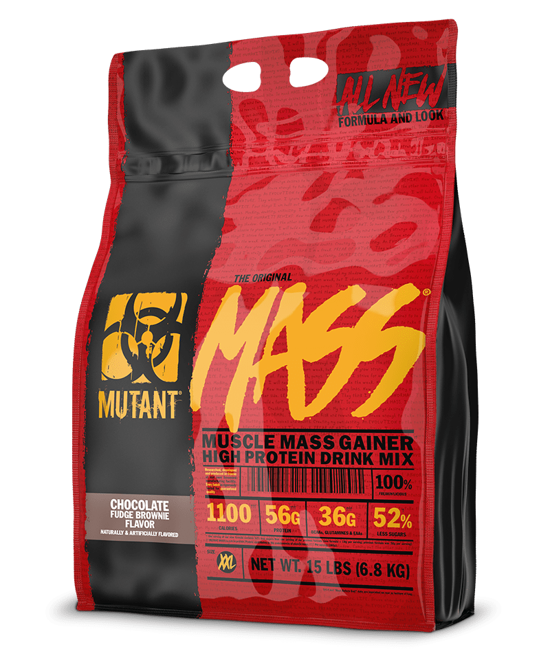 Mutant Mass, Muscle Mass Gainer High Protein Drink Mix