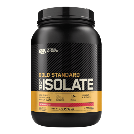 OPTIMUM NUTRITION GOLD STANDARD WHEY ISOLATE PROTEIN POWDER