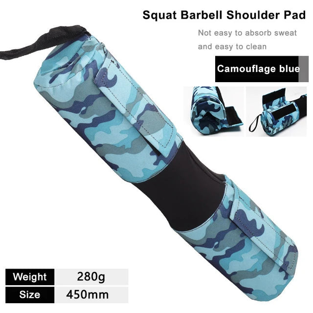 Camouflage Squat Barbell Shoulder Pad - Rep The Hustle