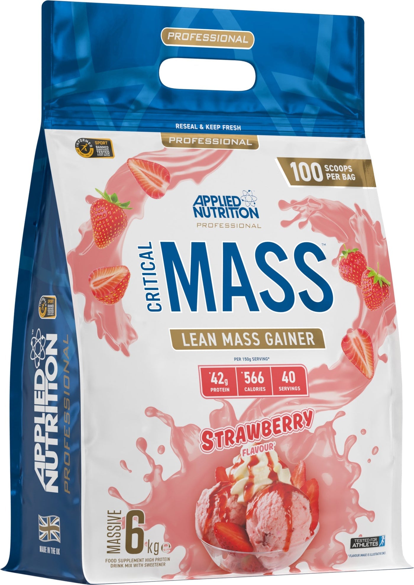 Applied Nutrition - Critical Lean Mass Gainer - 2.4kg - 6kg