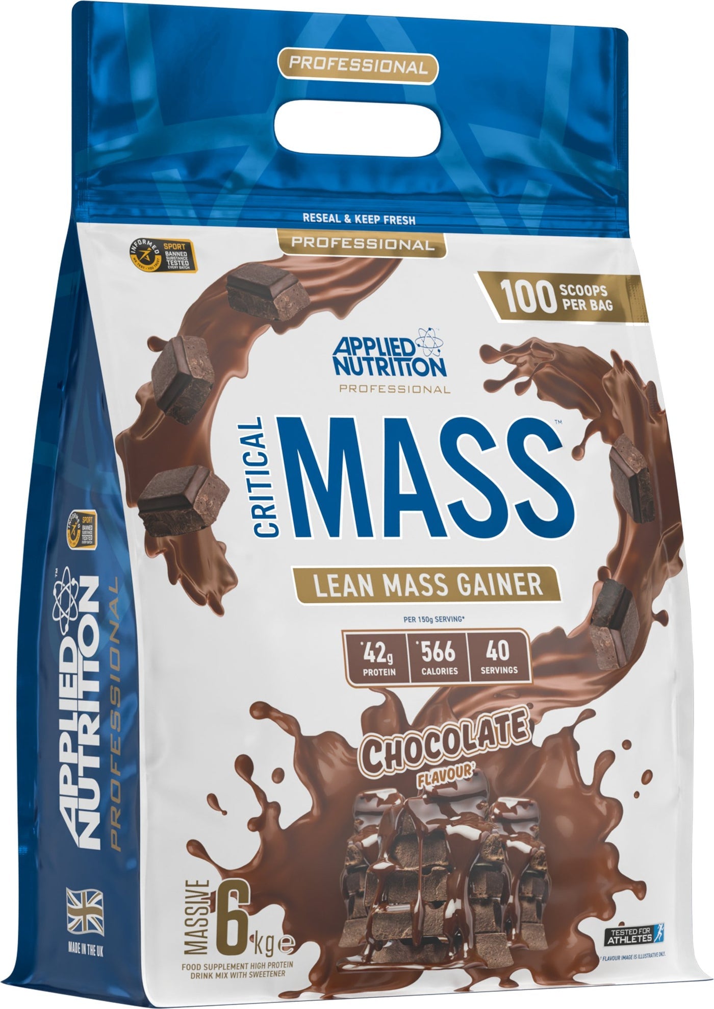 Applied Nutrition - Critical Lean Mass Gainer - 2.4kg - 6kg