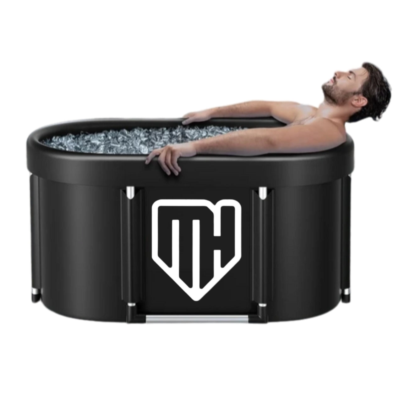 MuscleHustlerz Ice Bath - 46" Portable *Recovery Tub*